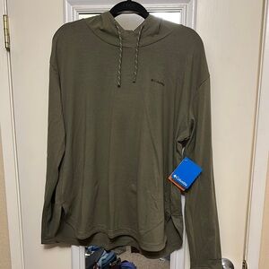 Columbia Olive Green Hoodie NWT